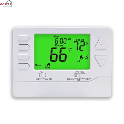 Riseem 2 Heat 2 Cool 24V Điều khiển nhiệt độ phòng điện tử có thể lập trình