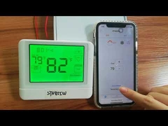 STN855W WiFi Smart Touchscreen Thermostat cho điều hòa không khí